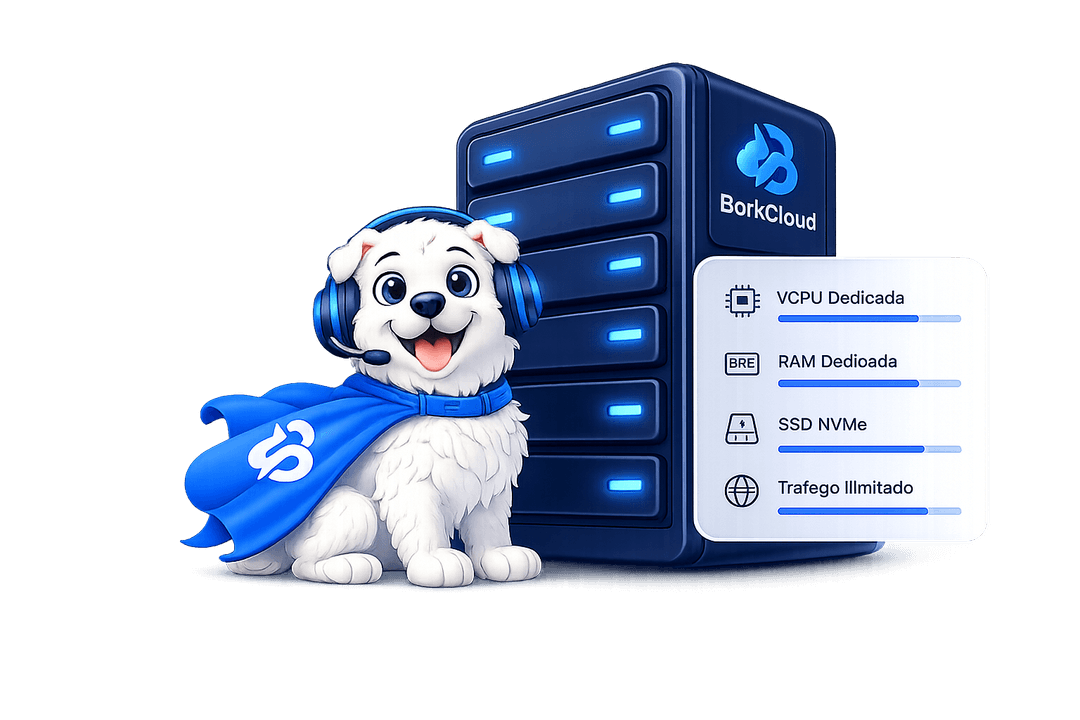 Servidor VPS Brasil BorkCloud com Anti-DDoS PRO